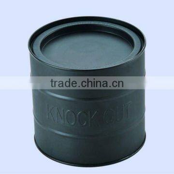 high quality round paint tin can