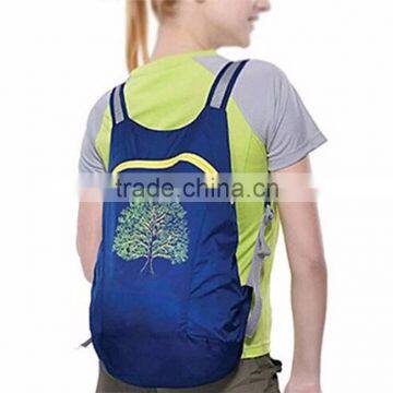 Hot Sale High Quality Polyester Foldable Bcustom Made Backpacks