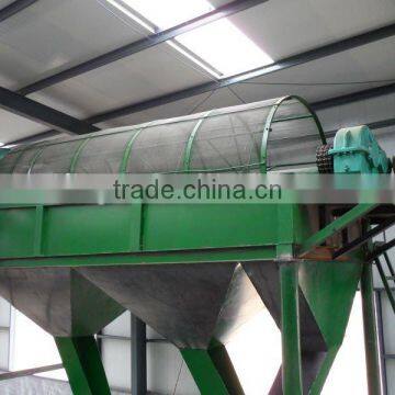 Rotary sieving machine for fertilizer