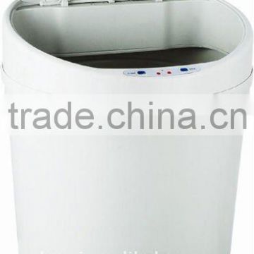 solar energy trash can waste bin dustbin plastic trash can one touch dustbin