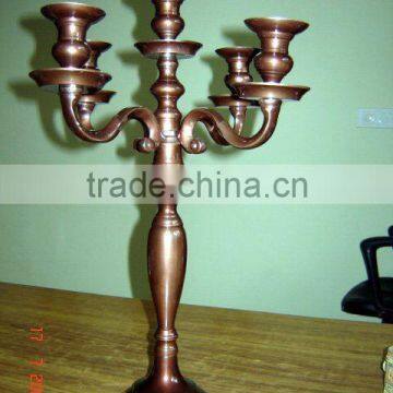 Antique Candelabra Bronze,Petina Finish