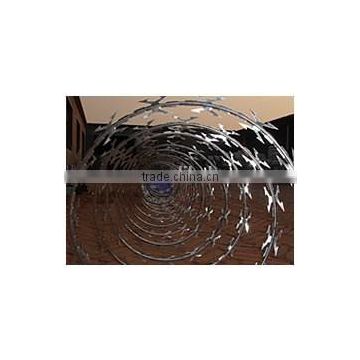 Hot Dipped Galvanized Concertina Razor Barbed Wire