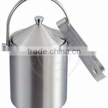 wholesale champane beer Ice Bucket with tongs