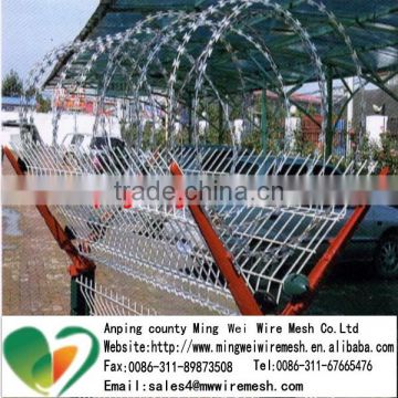 best sell galvanized razor barbed wire for fencing