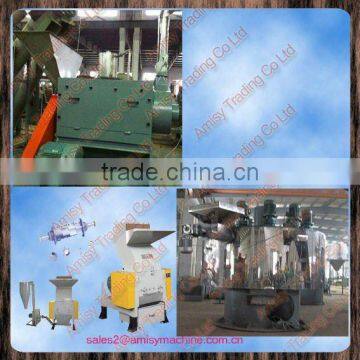 plastic recycling and pellet machine