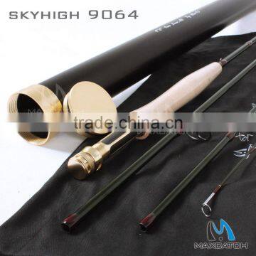 Top quality Japanese Toray IM12 carbon fishing fly rod