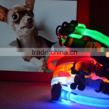 flashing lighting cartoon pet collar