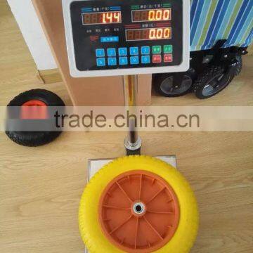 Hot Sale Mute Roller Bearing Swivel PU Wheel 3.00-8 For Tool Cart photo-2