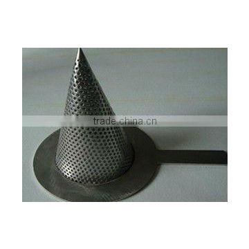 Stainless steel temporary cone filter cartridge(factory)