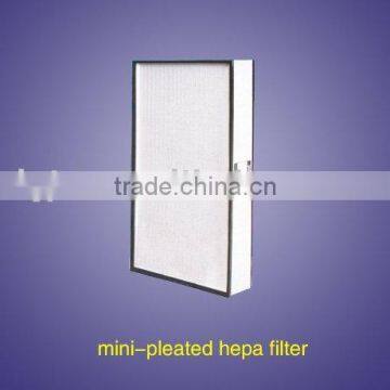 panel Hepa air filter