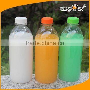 1Ltr Round Plastic PET Juice Bottles 38MM Neck photo-3