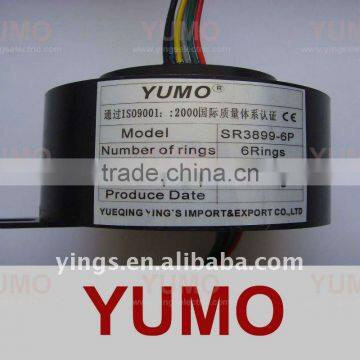 SR2578-10 through bore slip ring, 10 rings 10A per ring