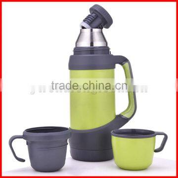 LOGO Customized Stainless Steel Wholesale Outdoor Vehicle-mounted High-capacity Super Insulation Vacuum Travel Kettle / Thermos photo-2