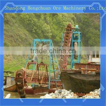 Sand Gold Excavating Bucket Dredger Ship photo-4