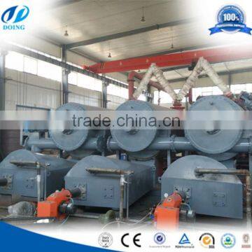 2015 advanced technology continuous waste tire pyrolysis plant with high quality system