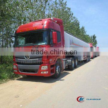3 Axles Oil Tank Semi Trailer Truck 55000L with FONTON Tractor