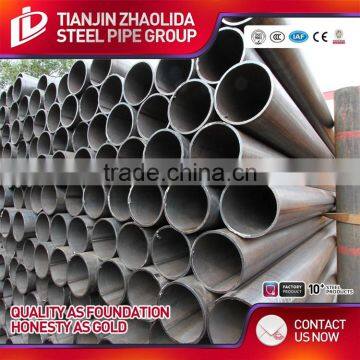 Nps 6"" Sch5 Black Round Metal Carbon Erw Steel Pipe With Gas Steel Pipes photo-4