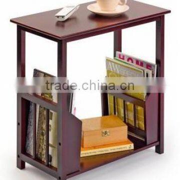 FSC wooden magezine coffee table for wholesale