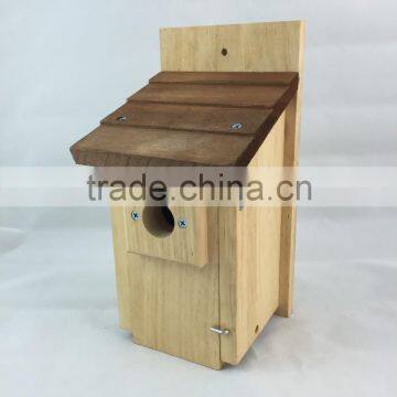 FSC Small New Design Wood House Wooden Bird Cage