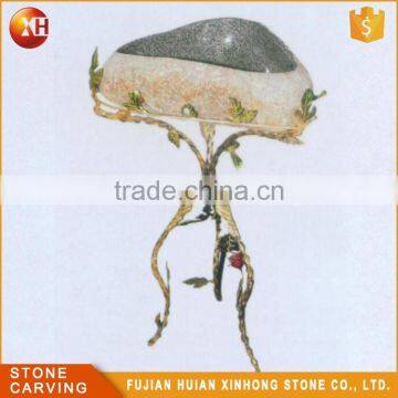 Solid Surface Dark Color Caravan Wash Basin