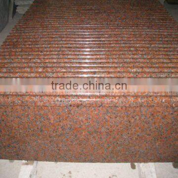 G562 maple red granite indoor steps