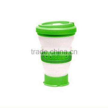 Portable Telescopic Coffee Cups, Colorful High Quality BPA Free TPE Foldable Cup, Travelling Cups For Wholesale photo-2