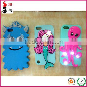 OEM Silicone Mobile Phone Cover China Fashion 3D Silicon Phone Cases photo-2