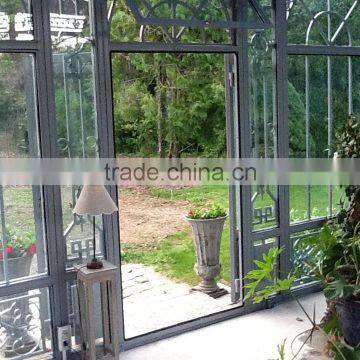 Manufacturer of Durable and High Quality Galvanized Steel Frame Garden Greenhouse for Sale With Glass / Green House for Garden photo-5