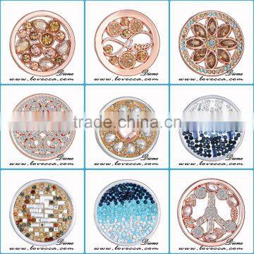 2017 Latest Fashion Gold Coins Changeable DIY Coin Necklace Pendant With 60cm Chain photo-6