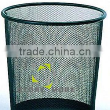 Outdoor Advertising Colorful Mesh Trash Can