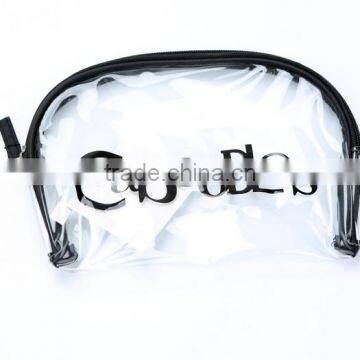 Transparent PVC Shell Shape Fashion Clear Cosmetic Bags With Metal Zipper photo-2