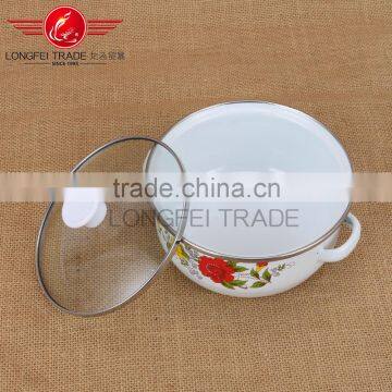 110DG Useful Yiwu Wholesale 3pcs Steel Enamel Casserole photo-6