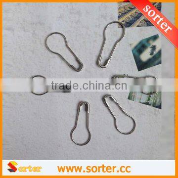 2016 Hot Sale Silver Calabash Shape Safety Pin Pear Gourd Shape Coilless Tag Fastener Pin photo-3