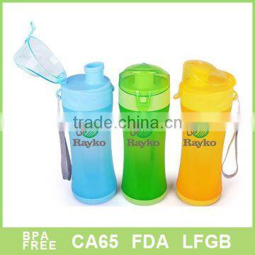 BPA Free Single Wall Baby Outdoor Water Bottle With Stripe