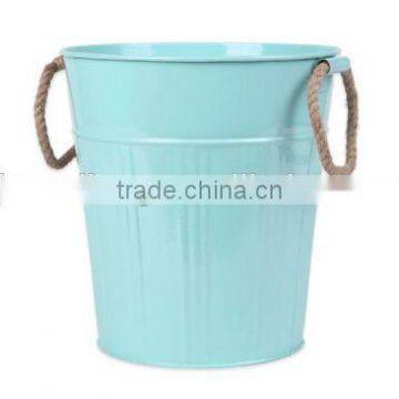 New Asbury Metal Wastebasket in Colorful , Metal Trash Can, Garbage Steel Waste Bin photo-3