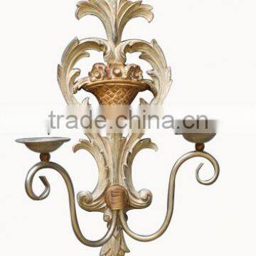 Bedroom/dinning Room Decorative Wall Mounted Metal Candle Holders photo-3
