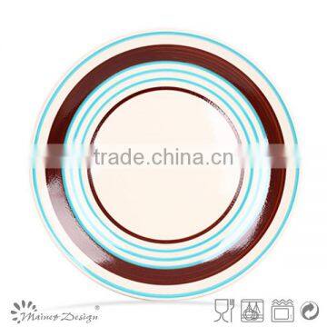 Cheap Round Handpainting Ceramic Dinner Plate photo-4