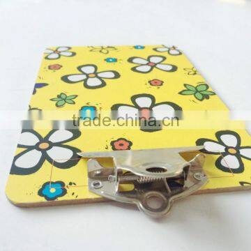 Single Side Printed Pasting Butterfly Office Clipboard With Flower Picture Printed photo-2