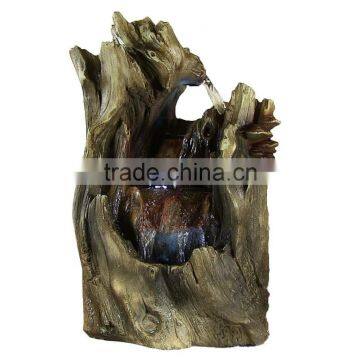 Cascading Caves Waterfall Tabletop Fountain with LED Lights