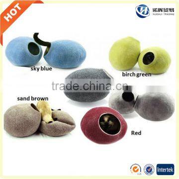 2017 New Goods Best Wool Felt Dog Cat House for Indoor Outdoor photo-3