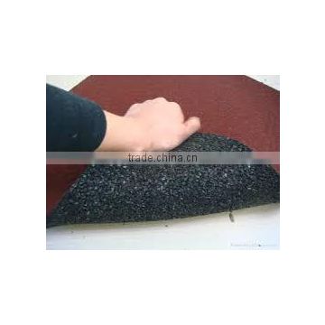 (OUF-01) 2.5cm thickness rubber gym flooring /colorful rubber gym flooring /rubber gym flooring