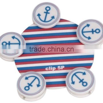 Factory wholesale cute plastic paper clip