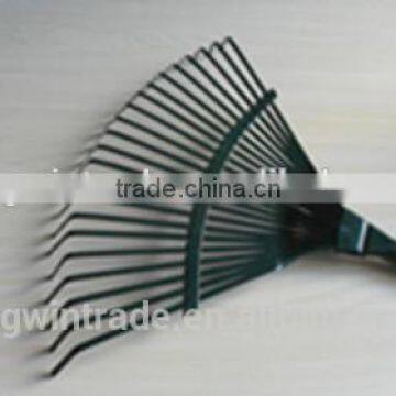 R110 Steel Material Green&Red&Black Paint Sprayed Farming Tools&Garden Tools Rake