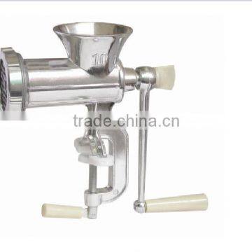 10# manual aluminum alloy meat mincer / aluminum meat grinder