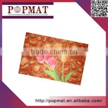 2017 New Product Waterproof Cotton-imitated Velvet Rubber Floor Mat photo-2