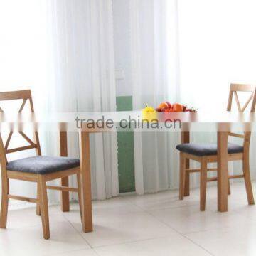 2015 Qing Dao Morden Solid Wood Chair for Living Room Restaurant Chair and Table photo-2