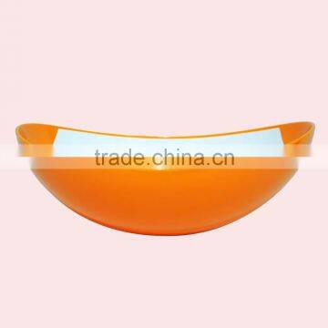 Hot Selling Plastic Oval/Egg Shape Salad Bowl photo-5