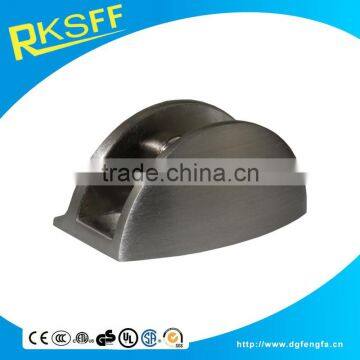 Polish Curves Zinc Alloy High Quality Nickel Glass Holder Clamp photo-4