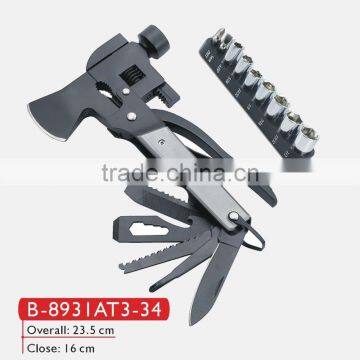 car tool Hammer wrench Multi-function hammer promotion tool color wood handle B-8931AT3-34