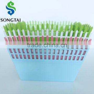 2016 New Style pp Plastic Suqare Fence Fruit Basket